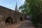 Tunnel in wat umong temple, chiang mai, travel northern thailand