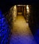 Tunnels of Chavin archaeological site, Peru