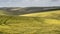 Tunning vibrant landscape image of English countryside on lovely Summer afternoon overlooking rolling hills and country villages