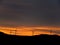 Turbines at Sunrise in Vermont Mountains