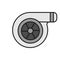 Turbocharger color icon