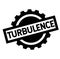 Turbulence black stamp