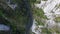 Turda Gorges in Romania, Aerial Landscape