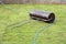 turf rolls in the backyard