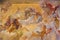 Turiin - The ceiling fresco Holy Trinity with the Virgin Mary and St. Joseph in church Chiesa di Santa Teresa