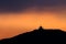 Turin, Basilica of Superga at sunrise