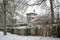 Turin, Borgo Medievale under the snow