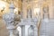 Turin, Italy - Circa January 2022: Royal Palace entrance - luxury elegant marble stairway