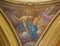 TURIN, ITALY - MARCH 13, 2017: The fresco of St. Matthew the Evangelist in cupola of Church Chiesa di Santo Tommaso by C. Secchi