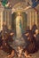 TURIN, ITALY - MARCH 13, 2017: The Painting of Immaculate Conception of Virgin Mary among the saints