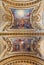 TURIN, ITALY - MARCH 14, 2017: The ceiling fresco of Eucharistic miracle by church Basilica del Corpus Christi by Luigi Vacca