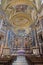 TURIN, ITALY - MARCH 14, 2017: The nave of baroque church Basilica del Corpus Christi