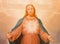 TURIN, ITALY - MARCH 14, 2017: The painting of Sacred Heart of Jesus in church Chiesa di Santa Maria della Consolazione