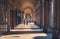 Turin, Italy, September 10, 2018: People are walking down the streets with buildings