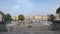 Turin panorama on the square The church of Gran Madre di Dio