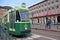 Turin, Piedmont/Italy -04/20/2019- Turin the ancient historic trams used for tourist tours in the city