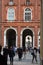 Turin, Piedmont/Italy -04/20/2019- Turin the courtyard of Palazzo Carignano, the first parliament of unified kingdom of Italy