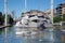 Turin, Piedmont/Italy-05/04/2014- The Fountain Igloo sculpture of the artist Mario Merz in San Paolo district