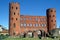 Turin, Piedmont, Italy the Archaelogical Park with Romans ruins Torri Palatine