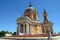 Turin, Piedmont, Italy. Facade of Basilica of Superga.