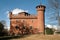 Turin, Piedmont, Italy. The reconstruction of the medieval castle in the park of Valentino