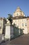 Turin - The square Piazza Castello and cupola of church San Lorenzo