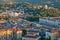 Turin (Torino), Italy, panoramic view on Piazza Vi