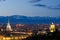 Turin (Torino), night landscape