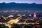 Turin (Torino), panorama at night