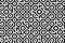 Turing ornament halftone puzzle pattern. diffuse grunge