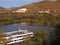 Turistic boat on Douro river Portugal