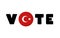 Turkey 2023 president elections concept illustration. Turkish new government vote web page, banner, template.
