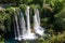 Turkey Antalya Duden Waterfall ladscape. Spring season