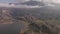 Turkey aydin bafa lake aerial landscape mountains cloudy