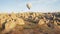 Turkey, Cappadocia - hot-air balloon - many shots