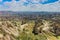 Turkey. Cappadocia. Lunar landscape. Cave