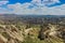 Turkey. Cappadocia. Lunar landscape. Cave