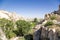 Turkey, Cappadocia. Ruins of the ancient cave monastery in the rocks Open Air Museum of Goreme