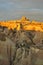 Turkey. Cappadocia. View on rock-castle of Uchisar