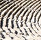 in turkey europe aspendos the old theatre abstract texture of st