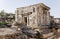 Turkey Hierapolis (Pamukkale). Antique crypt in the necropolis