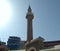 Turkey, Istanbul, Fatih, 44 Katip Sinan Cami Sk., Sokollu Mehmed Pasha Mosque, the minaret of the mosque