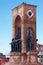 TURKEY, ISTANBUL - NOVEMBER 07, 2013: Elements of the famous Republic Monument on Taksim square.