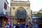 TURKEY, ISTANBUL - SEPTEMBER 22, 2018:entrance gate of the eastern bazaar, souvenirs, gifts, travel