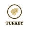 Turkey logo card