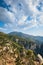 Turkey mountain landscape, taken on mediterranean Turkish coast trekking route of Lycian way