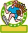 Turkey Run Runner Side Cartoon