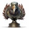 Turkey Shiny Trophy. Generative AI