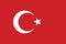 Turkey turkish flag