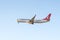 Turkish Airlines airplane Boeing 737-8F2